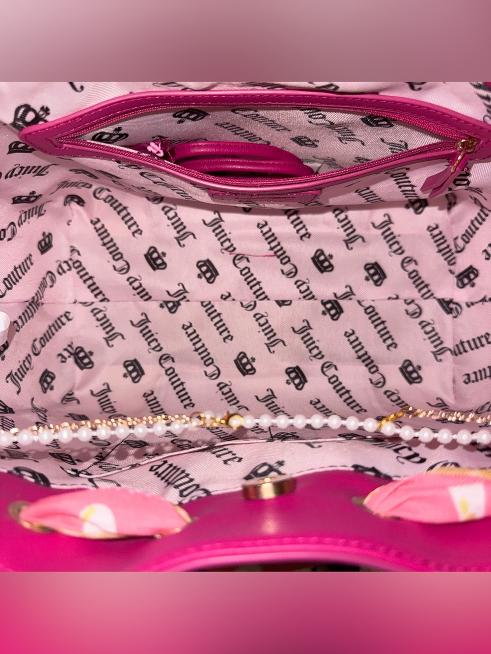 NWT Custom Juicy Couture Sugar Rush Ice Cream Cherry Drip Daydreamer Tote 1 Of 1 - Picture 9 of 10